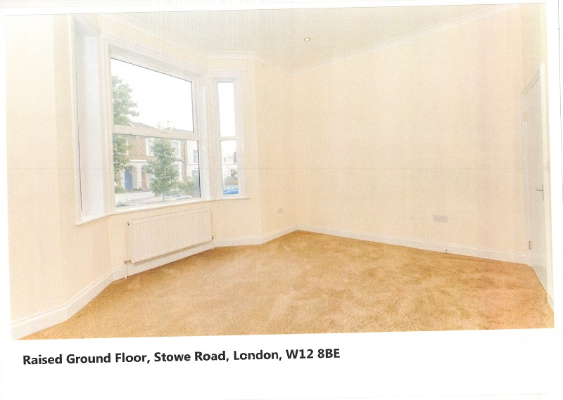 raised ground floor one bed flat stowe road w12 CamdenProperties.co.uk